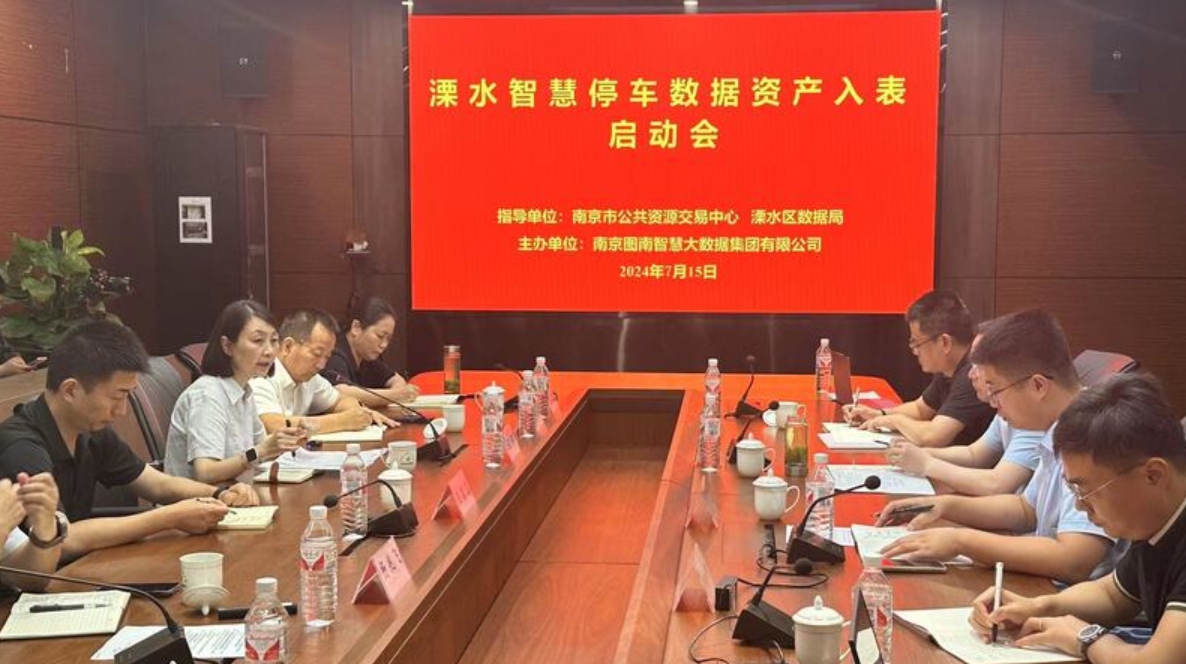 溧水智慧停车数据资产入表启动会举行