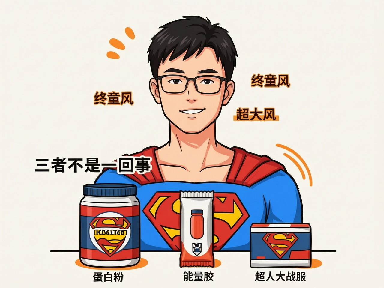 万寿酶和蛋白粉、能量胶，到底是不是一回事